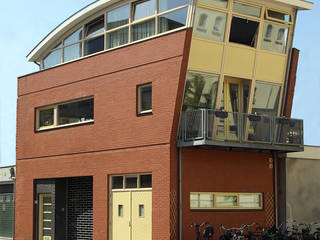 Woning aan het Hooghiemstraplein in Utrecht, ABC-Idee ABC-Idee 現代房屋設計點子、靈感 & 圖片