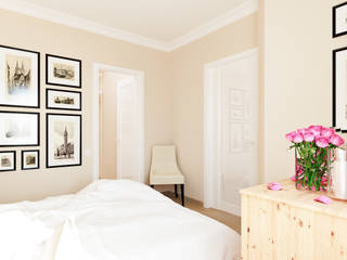 Квартира для девушки, Иван Урека Иван Урека Scandinavian style bedroom