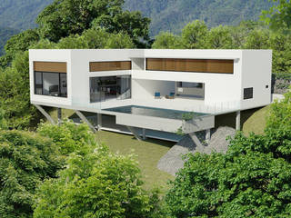 Casa Toninhas, MM18 Arquitetura MM18 Arquitetura Casas estilo moderno: ideas, arquitectura e imágenes