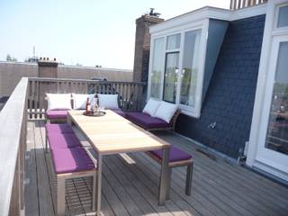 Particulier dakterras, Vormad - Sittingimage Vormad - Sittingimage Moderner Balkon, Veranda & Terrasse