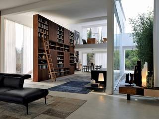 Molto più che librerie, Mobilificio Marchese Mobilificio Marchese Mediterranean style living room