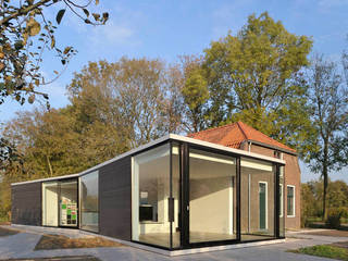 Woonboerderij Acht 5, RESET ARCHITECTURE RESET ARCHITECTURE カントリースタイルの 温室