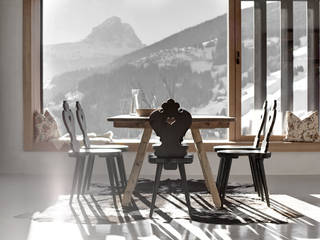 CHALET - LAPEDEVILLA, PEDEVILLA ARCHITECTS PEDEVILLA ARCHITECTS Dining room