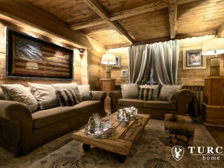 CHALET, turco home srl turco home srl Вітальня