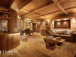 CHALET, turco home srl turco home srl Вітальня