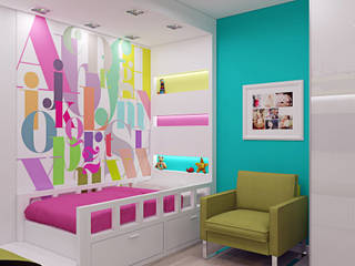 "Нано-квартира", "Лайф Арт" 'Лайф Арт' Dormitorios infantiles de estilo minimalista
