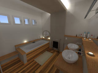 Rénovation salle de bain, ARtchidesign ARtchidesign Phòng tắm phong cách hiện đại