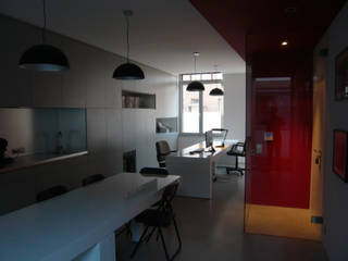 TRANSFORMATION ET AMÉNAGEMENT D'APPARTEMENT, Atelier d'architecture François Misonne Atelier d'architecture François Misonne Study/office