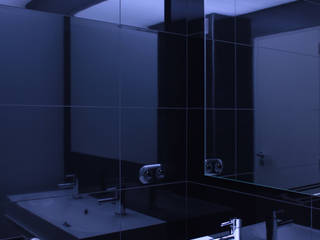 petites surfaces / grands effets, cambiums cambiums Modern bathroom