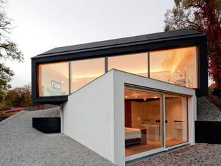 Schwarz auf Weiß, Fabi Architekten BDA Fabi Architekten BDA Minimalist houses