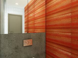 Apartment in Tomsk, EVGENY BELYAEV DESIGN EVGENY BELYAEV DESIGN Ванная комната в эклектичном стиле