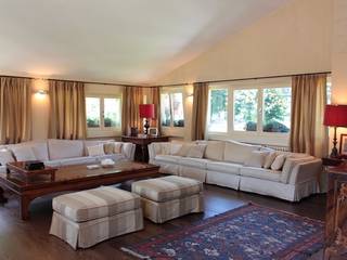 Ristrutturazione Villa di campagna, Francesca Bonorandi Francesca Bonorandi Classic style living room