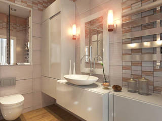 Guest WC, Your royal design Your royal design Minimalistische Badezimmer