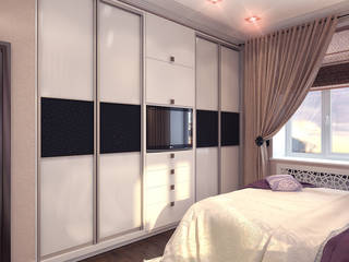 Bedroom with lilac, Your royal design Your royal design Classic style bedroom