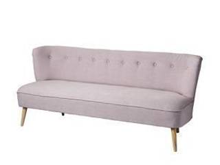 Sofa, Rose Upholstery, Rubberwood Legs, Bloomingville Bloomingville Classic style living room