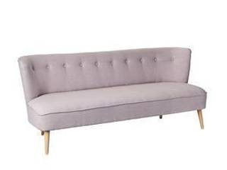 Sofa, Rose Upholstery, Rubberwood Legs, Bloomingville Bloomingville Classic style living room