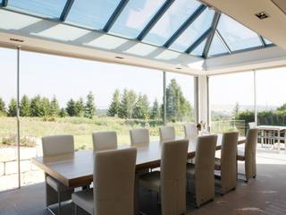 KELLER GLASSHOUSE® in minimalistischem Design, KELLER AG KELLER AG Minimalist conservatory