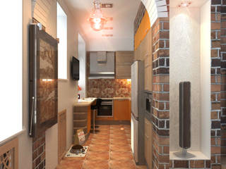 kitchen, Your royal design Your royal design インダストリアルデザインの キッチン