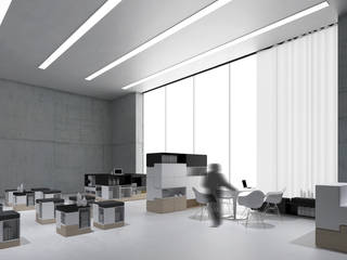 3:1, goetz schrader goetz schrader Modern study/office