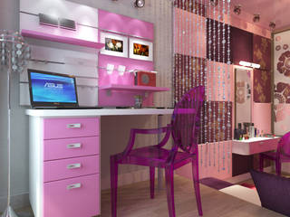 Children's room in the city of Perm, Your royal design Your royal design Habitaciones para niños de estilo ecléctico