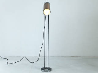 Lampa - Syfon stojący, NaNowo Industrial Design NaNowo Industrial Design Industrial style study/office