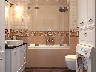 Bathroom "Provence" 2, Your royal design Your royal design 컨트리스타일 욕실