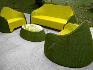 Apple Green, solovyovdesign.by solovyovdesign.by Giardino in stile industriale