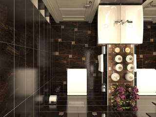 Guest WC, Your royal design Your royal design Minimalistische Badezimmer