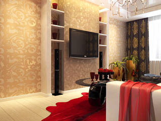Гостиная, Your royal design Your royal design Eclectic style living room