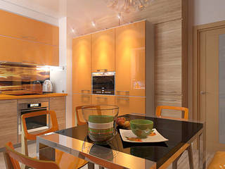 kitchen, Your royal design Your royal design ミニマルデザインの キッチン