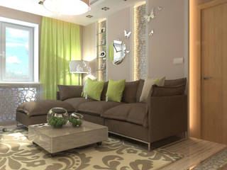 living room, Your royal design Your royal design Salas de estar ecléticas