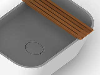 Lavabo RUST, Clausell Studio Clausell Studio Casas de banho minimalistas