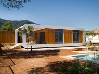 El Refugio Inteligente, NOEM NOEM 現代房屋設計點子、靈感 & 圖片