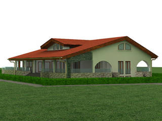 progetti residenziali, Paramatti&Associati srl Paramatti&Associati srl Rustic style house