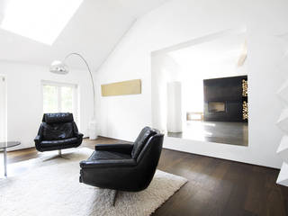 HAUS CH, LINIE ZWEII - innenarchitektur und grafikdesign LINIE ZWEII - innenarchitektur und grafikdesign Living room