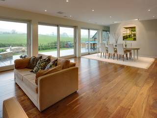 Muswell House, Adrian James Architects Adrian James Architects Modern living room