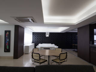 APARTAMENTO SAVASSI, Mutabile Arquitetura Mutabile Arquitetura Modern dining room