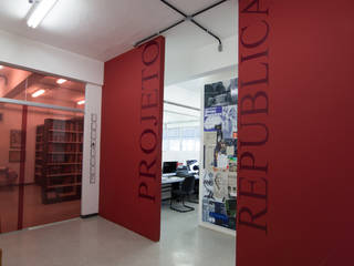 PROJETO REPÚBLICA, Mutabile Arquitetura Mutabile Arquitetura Modern style study/office