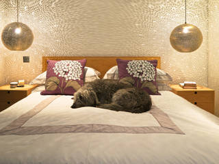 Rita 400 pendant - raw, bedroom .. Eclectic style bedroom Metal Lighting