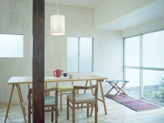 U-House, AIDAHO Inc. AIDAHO Inc. Eclectic style dining room
