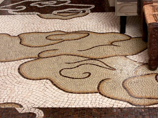 Mosaïque de pavement (sol), atelier lilikpó atelier lilikpó Asyatik Mutfak