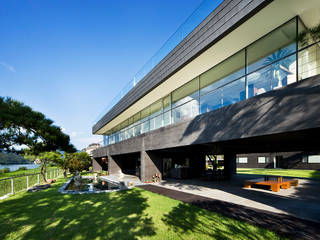 Floating House, hyunjoonyoo architects hyunjoonyoo architects Casas estilo moderno: ideas, arquitectura e imágenes