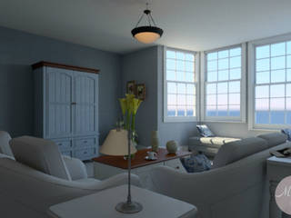 Casa en la playa, MGC Diseño de Interiores MGC Diseño de Interiores Living room