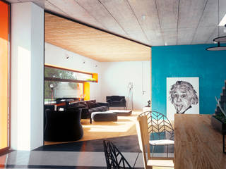 Minimal Apartment BR, Grynevich Architects Grynevich Architects Salones minimalistas