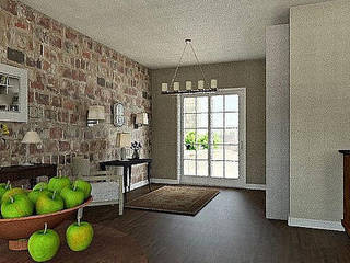 Casa pared de ladrillo, MGC Diseño de Interiores MGC Diseño de Interiores Classic style living room