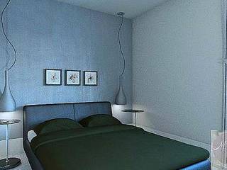 Casa en Argentina, MGC Diseño de Interiores MGC Diseño de Interiores モダンスタイルの寝室