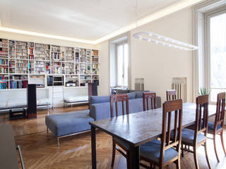 Appartamento a Milano, bdastudio bdastudio Modern dining room