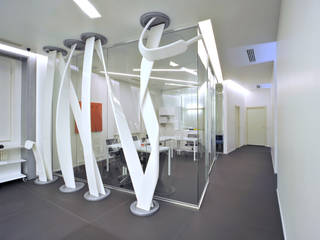 SHOWROOM MODA - Milano, INO PIAZZA studio INO PIAZZA studio Commercial spaces