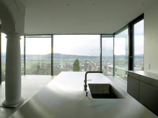 Haus Alpenblick, Alberati Architekten AG Alberati Architekten AG Modern style kitchen