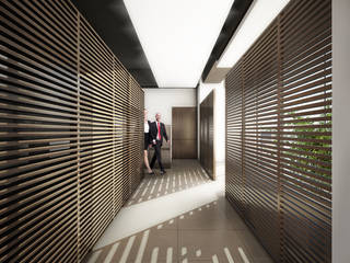 OFICINAS SANTA FE, gOO Arquitectos gOO Arquitectos Commercial spaces